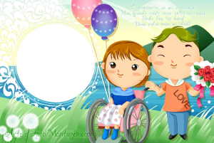 Frase 'Não Tem Regras Para o Amor', corações, moldura moderna, fundo colorido.