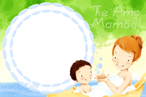 menino e mãe, frase te amo mamãe.