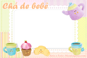 frase chá de bebê, itens de cha estilo baby.