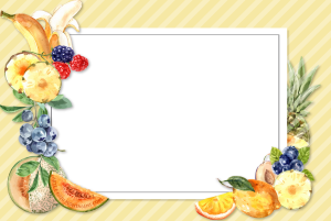 Frutas tropicais.