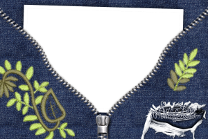 Textura jeans, zíper.
