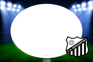 Escudo time Red Bull Bragantino, vermelho e branco.